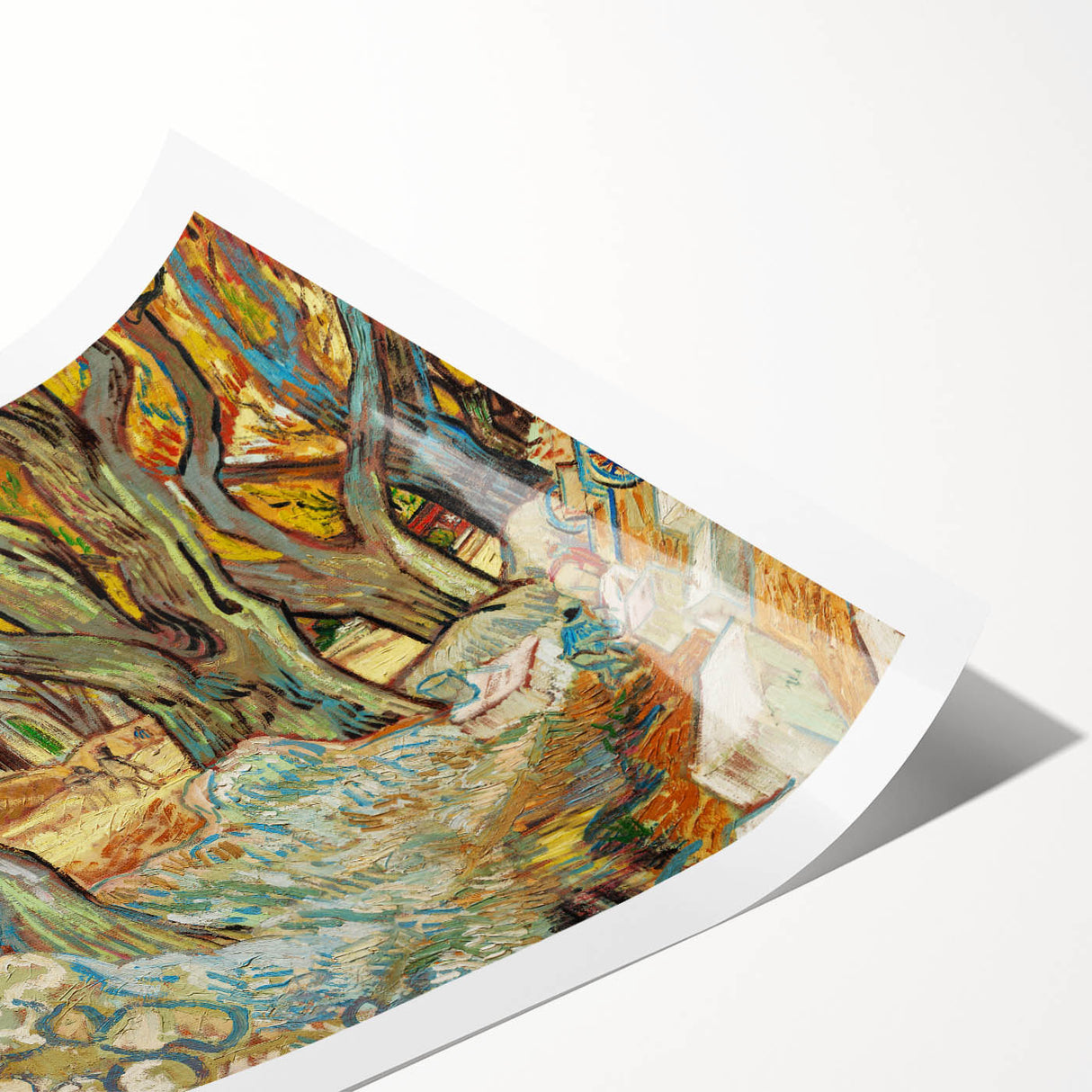 Impressionist Wall Art: The Large Plane Trees by Vincent van Gogh