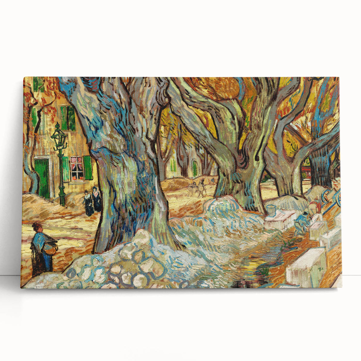 Impressionist Wall Art: The Large Plane Trees by Vincent van Gogh