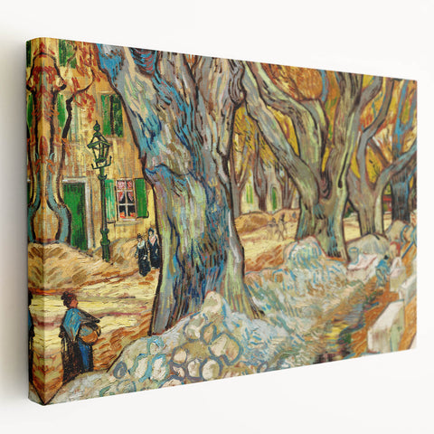 Impressionist Wall Art: The Large Plane Trees by Vincent van Gogh