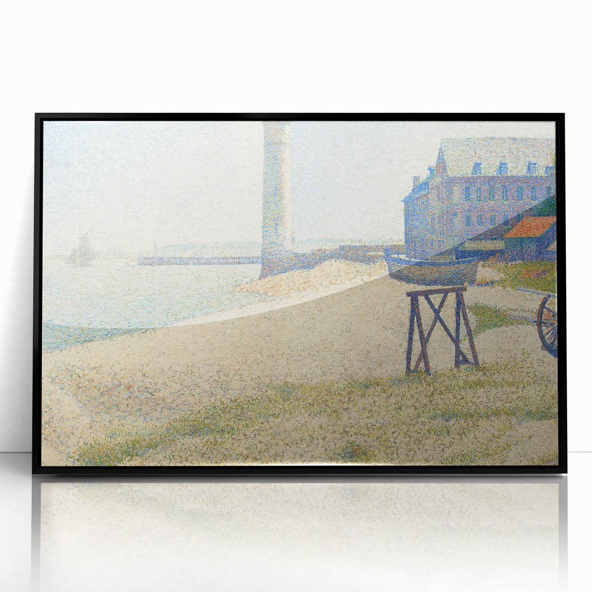 Impressionist Wall Art: The Lighthouse at Honfleur by Georges Seurat