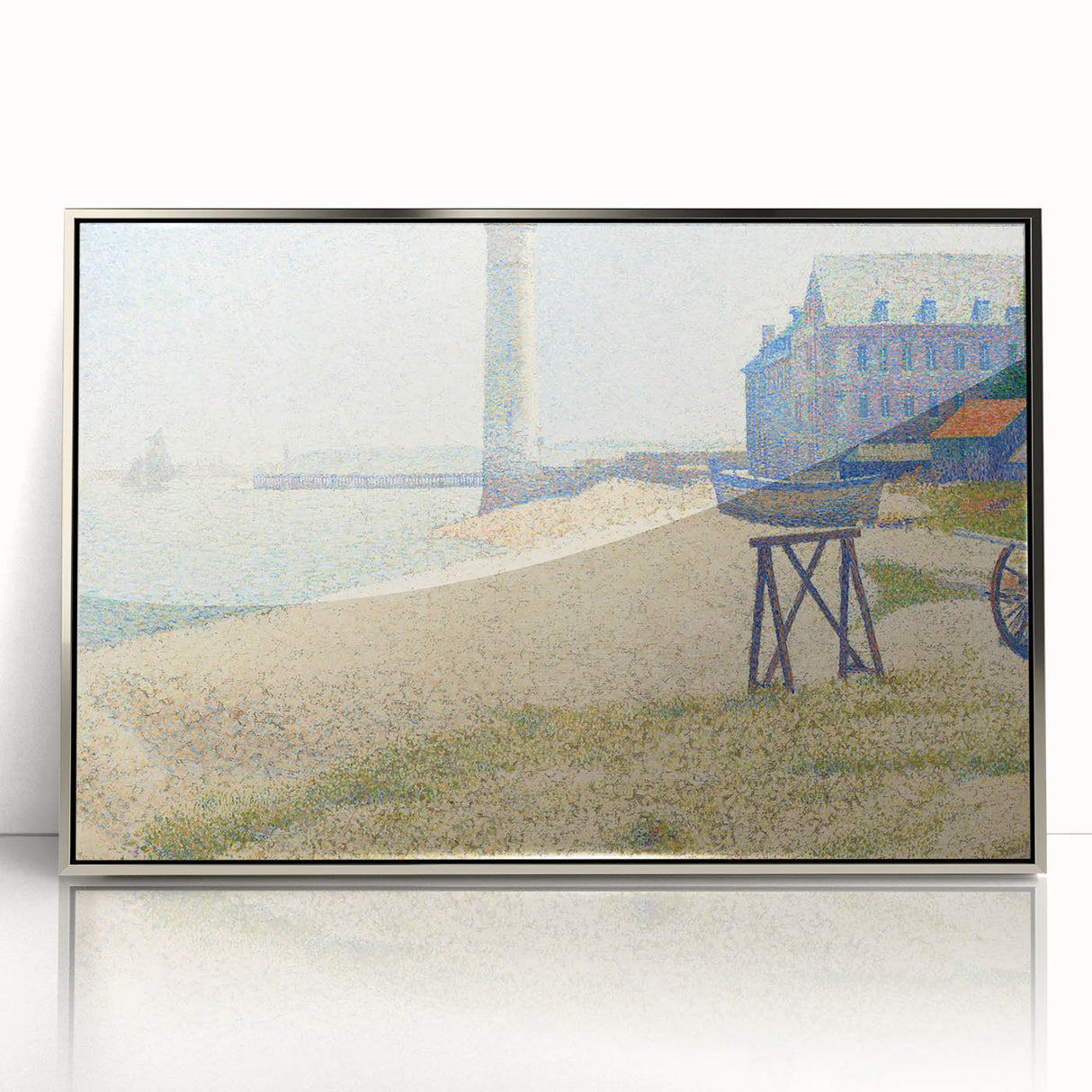 Impressionist Wall Art: The Lighthouse at Honfleur by Georges Seurat