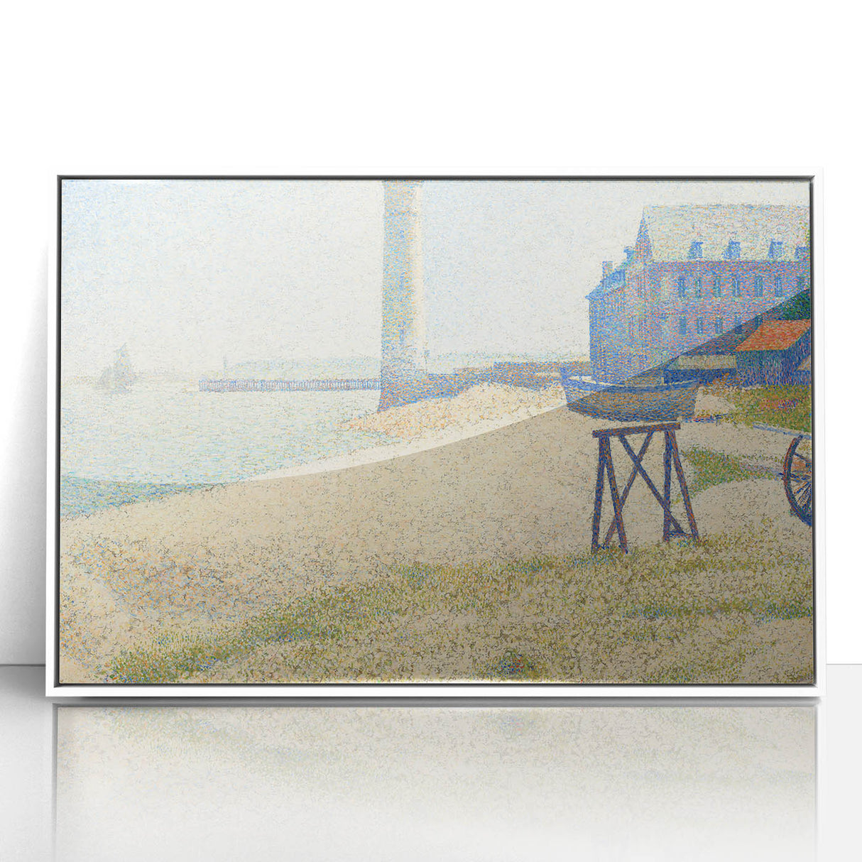 Impressionist Wall Art: The Lighthouse at Honfleur by Georges Seurat