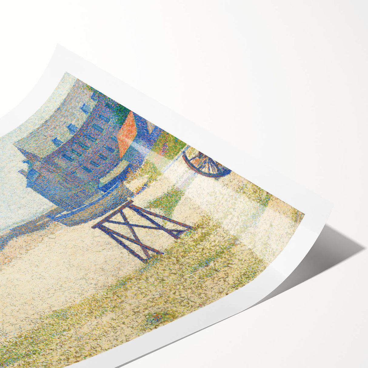 Impressionist Wall Art: The Lighthouse at Honfleur by Georges Seurat