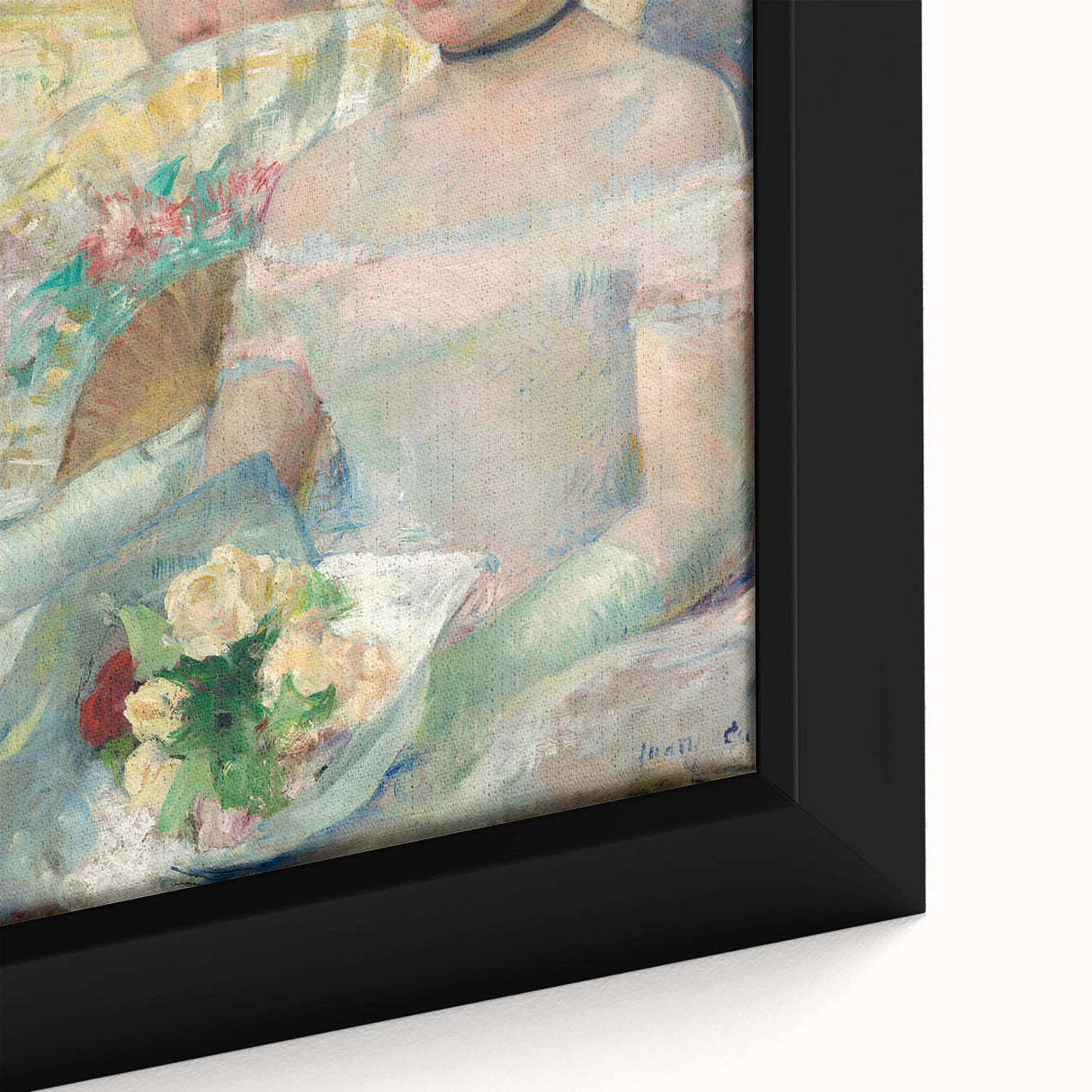 Impressionist Wall Art - The Loge by Mary Cassatt Print