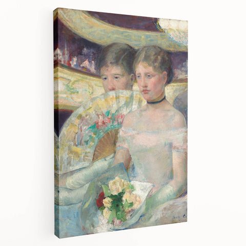Impressionist Wall Art - The Loge by Mary Cassatt Print