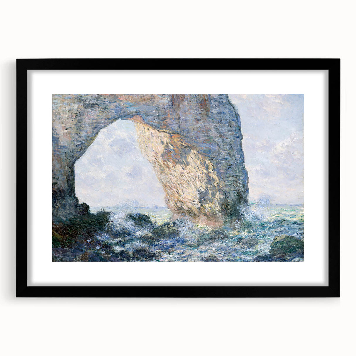 Impressionist Wall Art: The Manneporte by Claude Monet