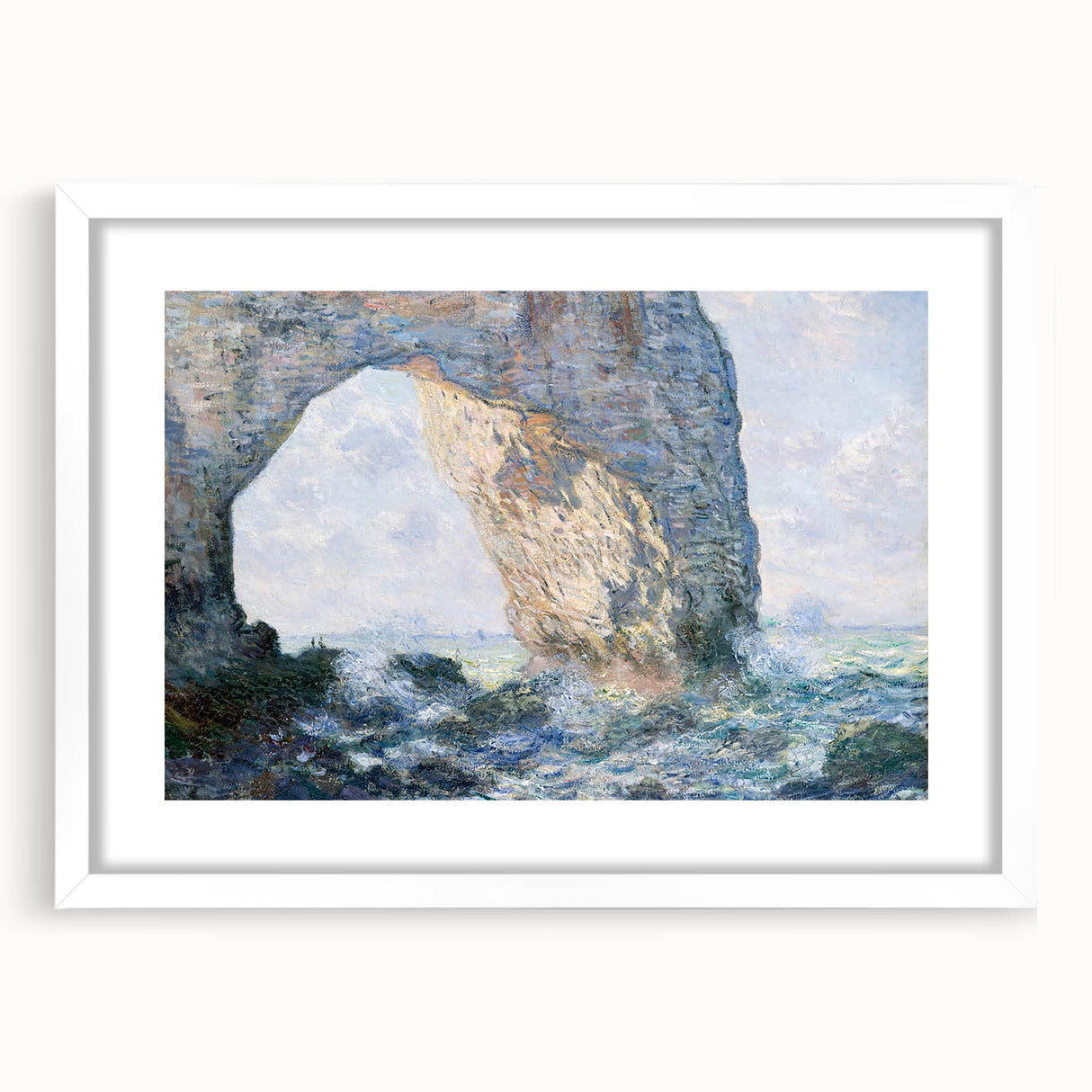 Impressionist Wall Art: The Manneporte by Claude Monet