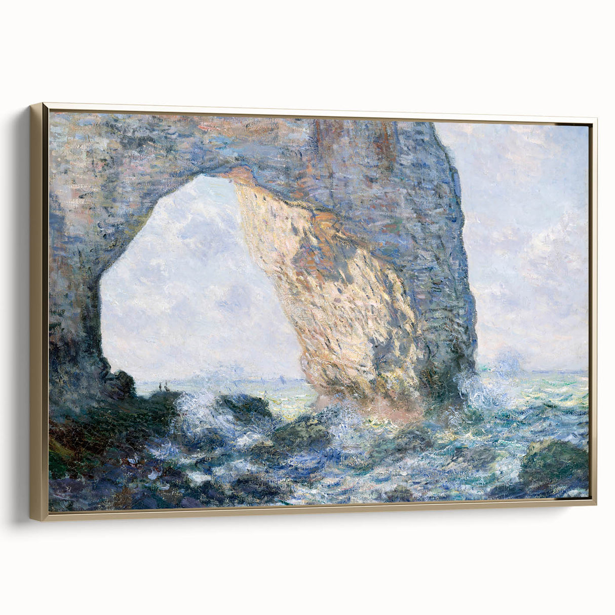 Impressionist Wall Art: The Manneporte by Claude Monet