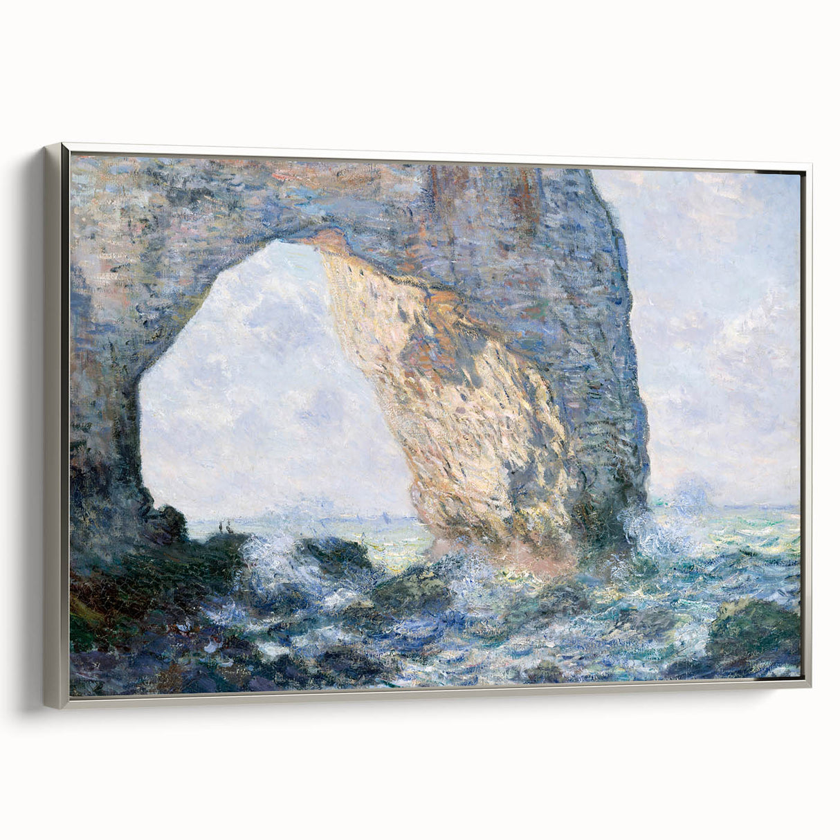 Impressionist Wall Art: The Manneporte by Claude Monet