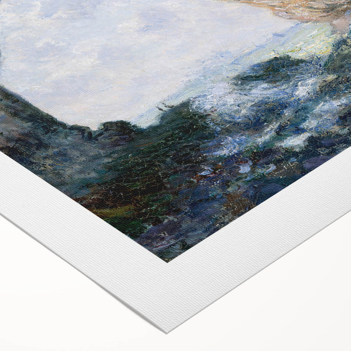 Impressionist Wall Art: The Manneporte by Claude Monet