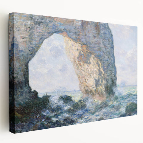 Impressionist Wall Art: The Manneporte by Claude Monet