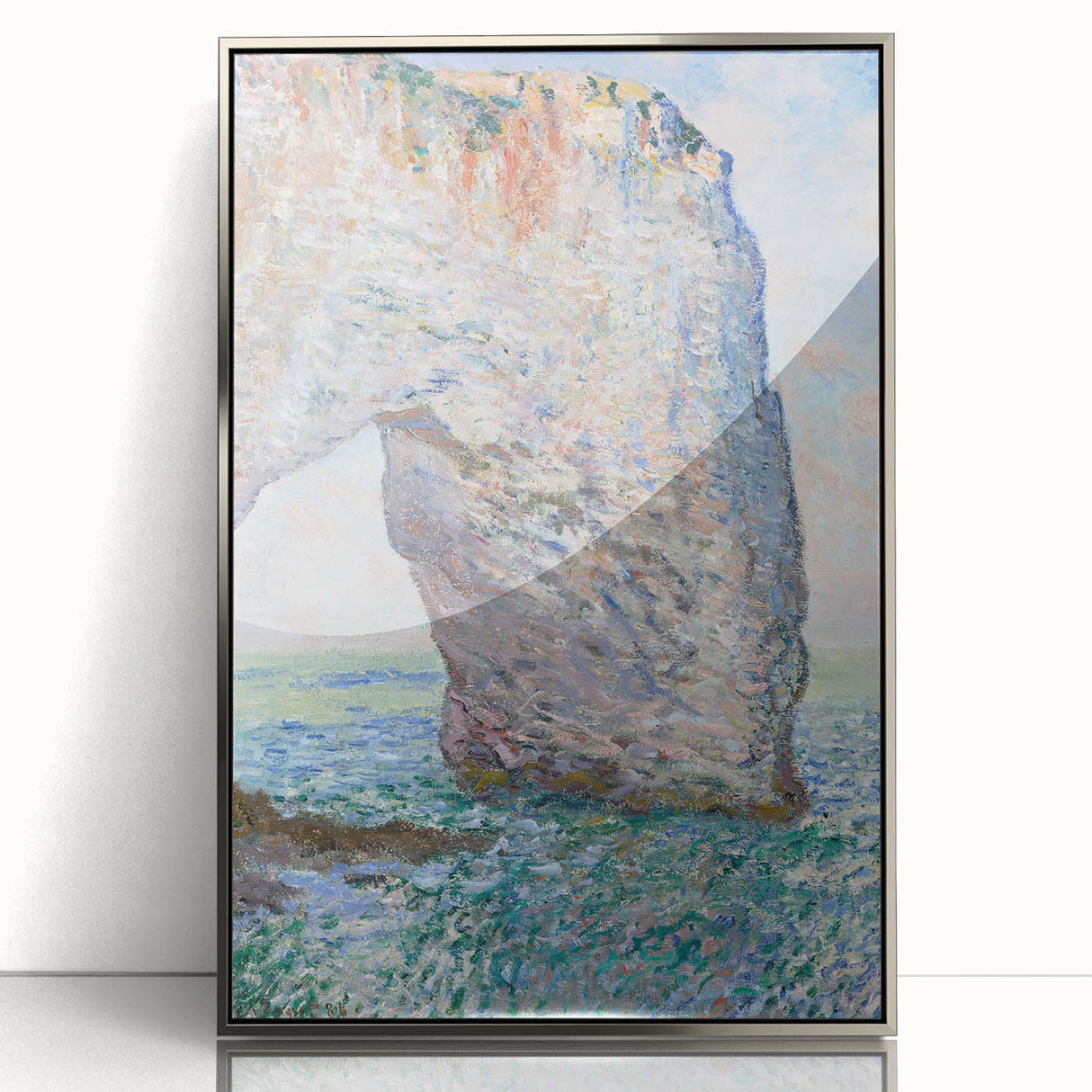 Impressionist Landscape - The Manneporte by Claude Monet Print
