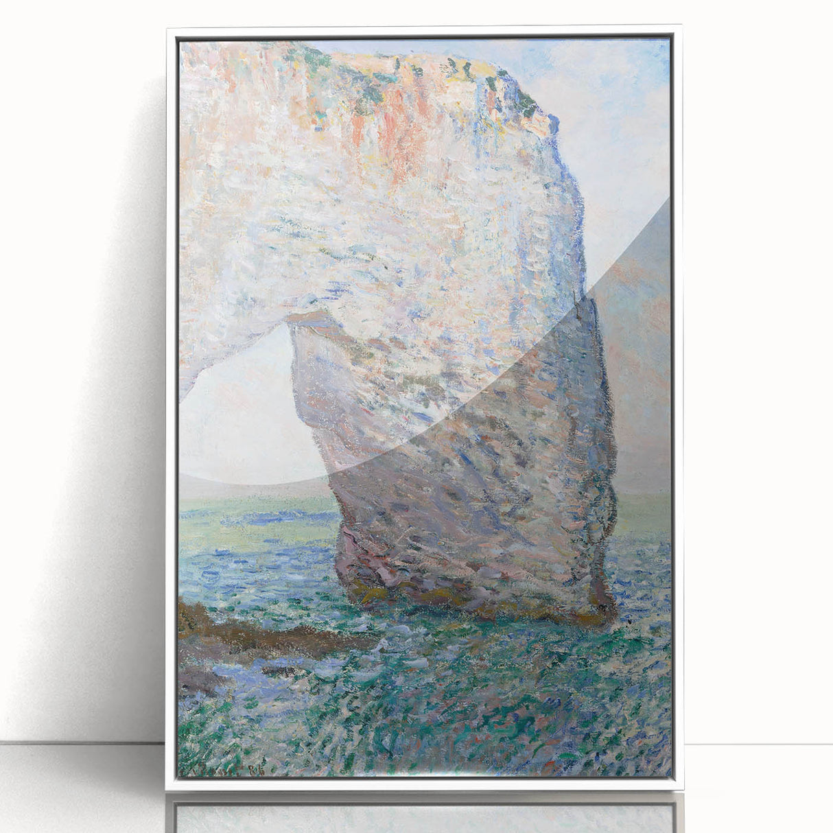 Impressionist Landscape - The Manneporte by Claude Monet Print