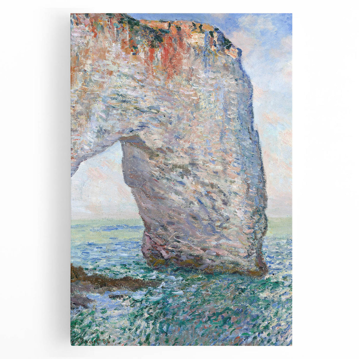Impressionist Landscape - The Manneporte by Claude Monet Print
