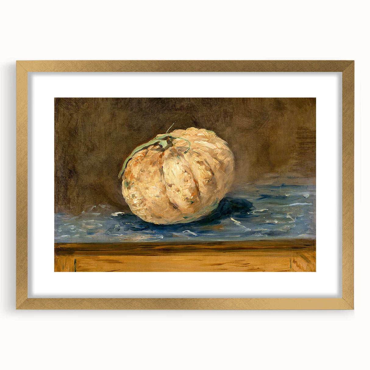 Impressionist Still Life: The Melon by Édouard Manet