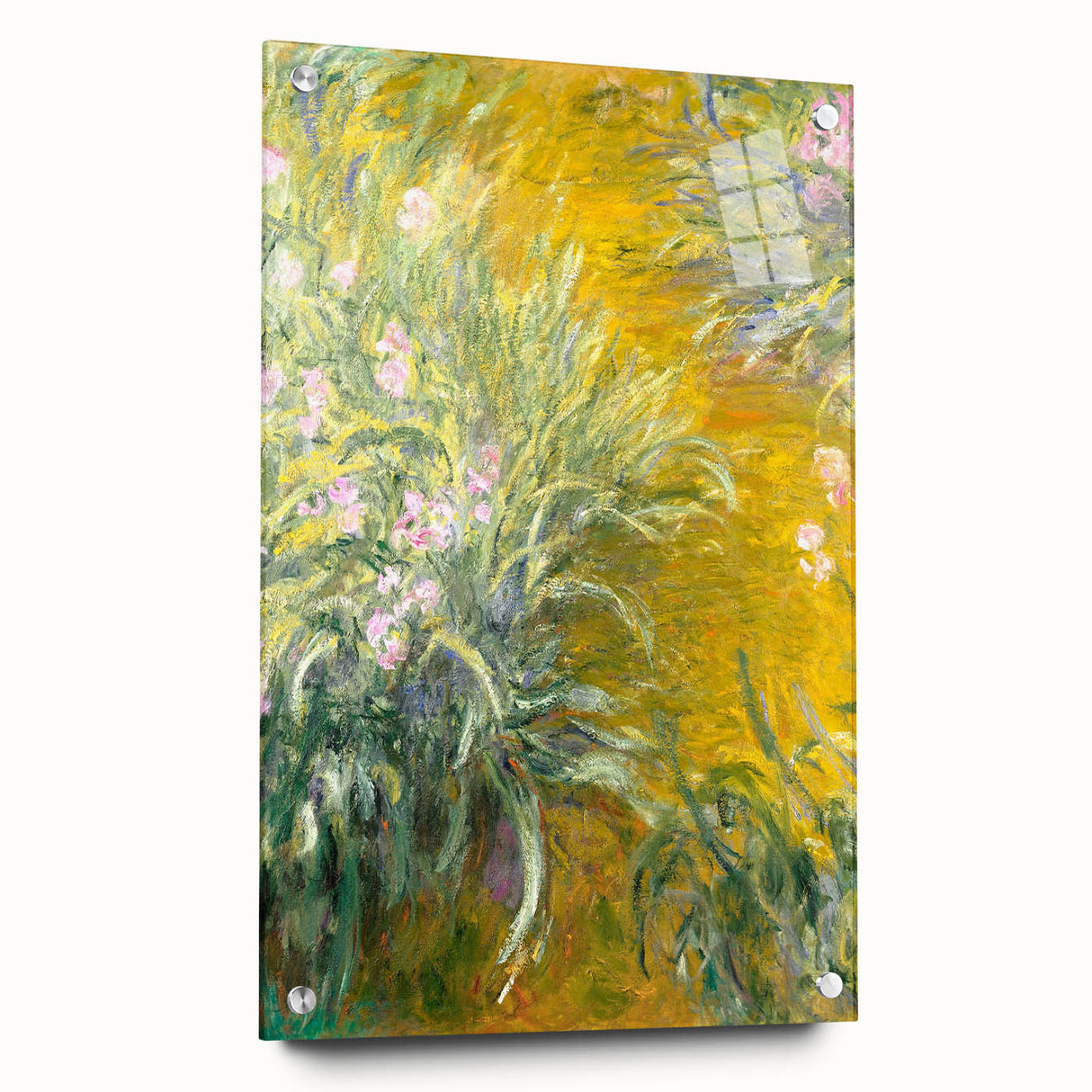 Impressionist Wall Art - The Path through the Irises by Claude Monet