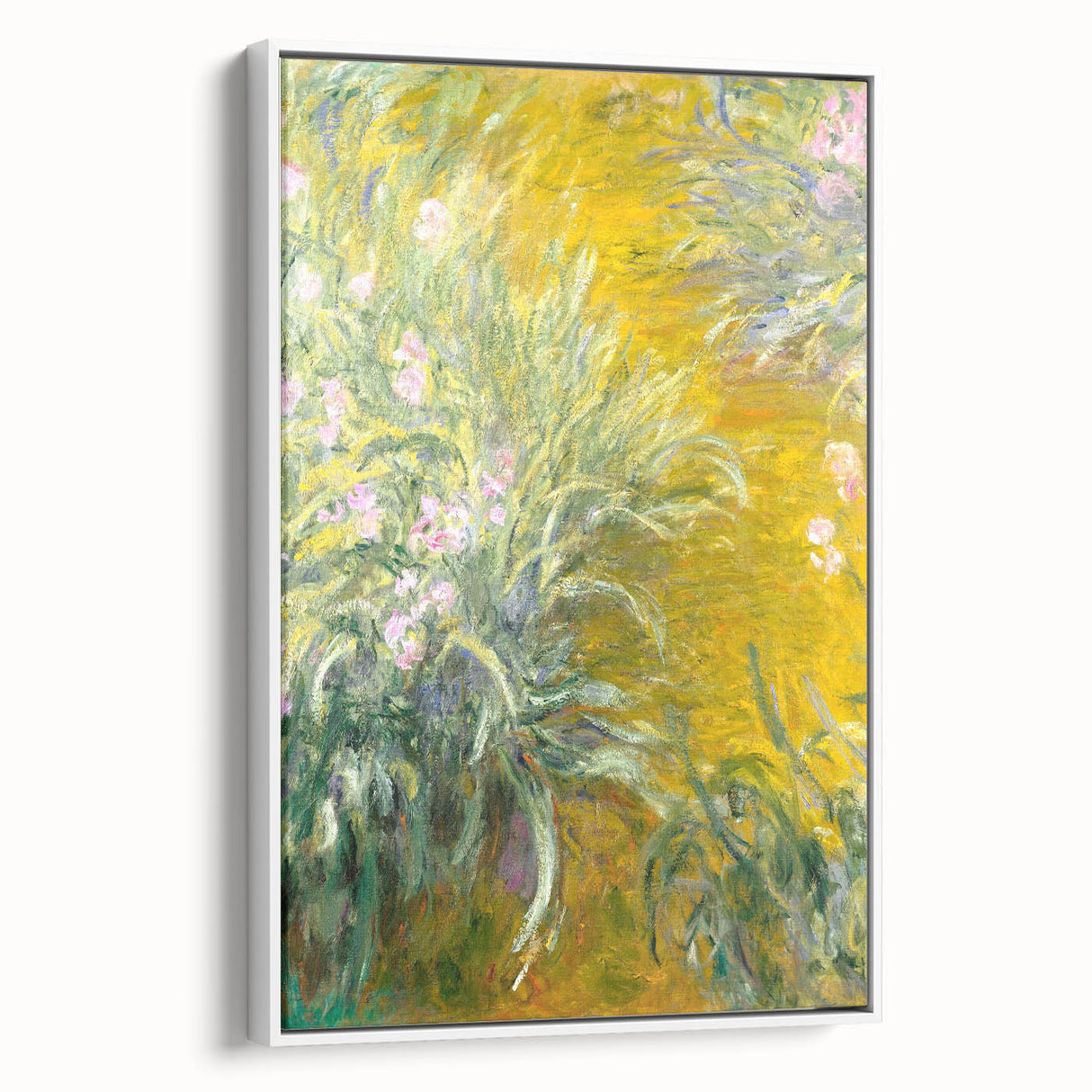 Impressionist Wall Art - The Path through the Irises by Claude Monet
