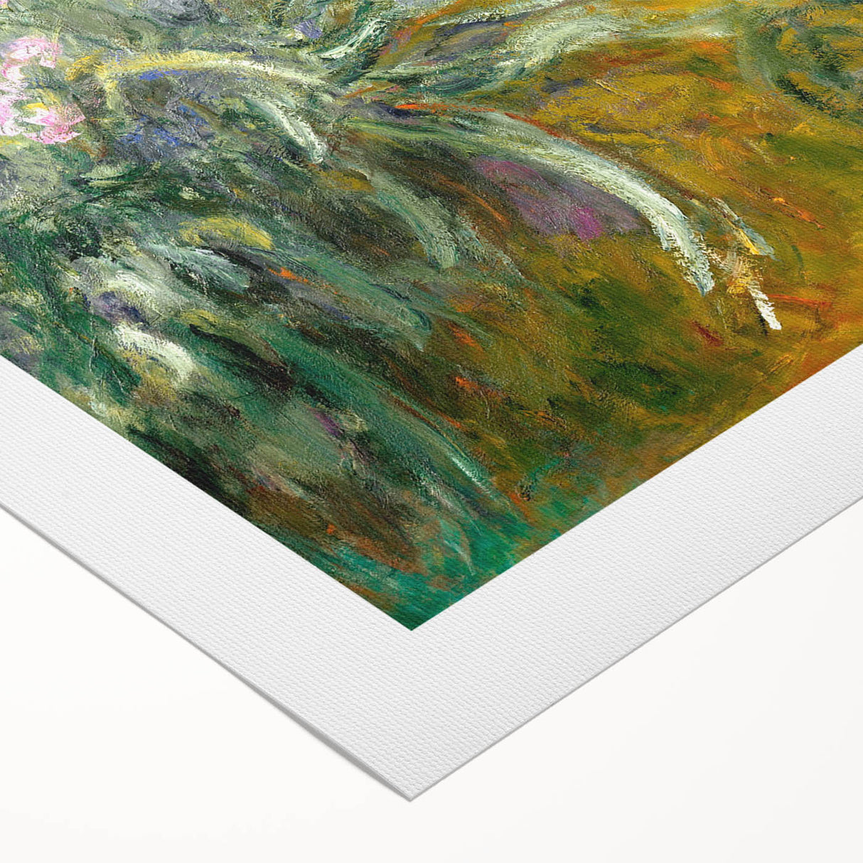 Impressionist Wall Art - The Path through the Irises by Claude Monet