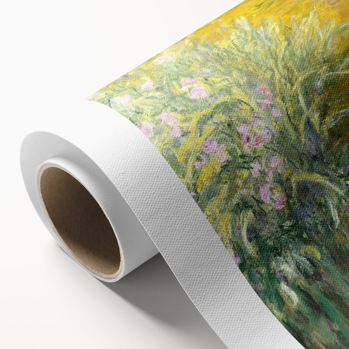 Impressionist Wall Art - The Path through the Irises by Claude Monet