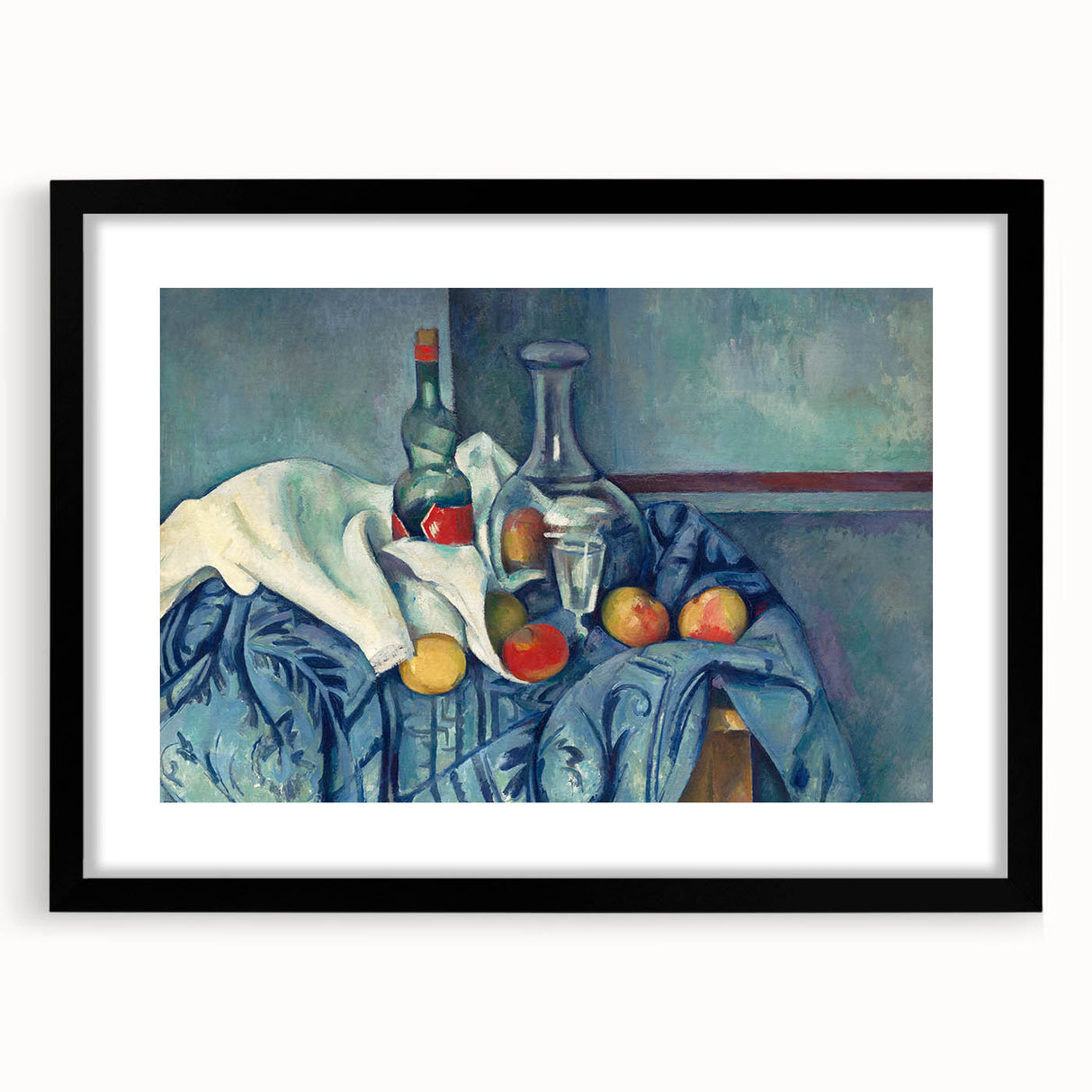 Impressionist Still Life: The Peppermint Bottle by Paul Cézanne