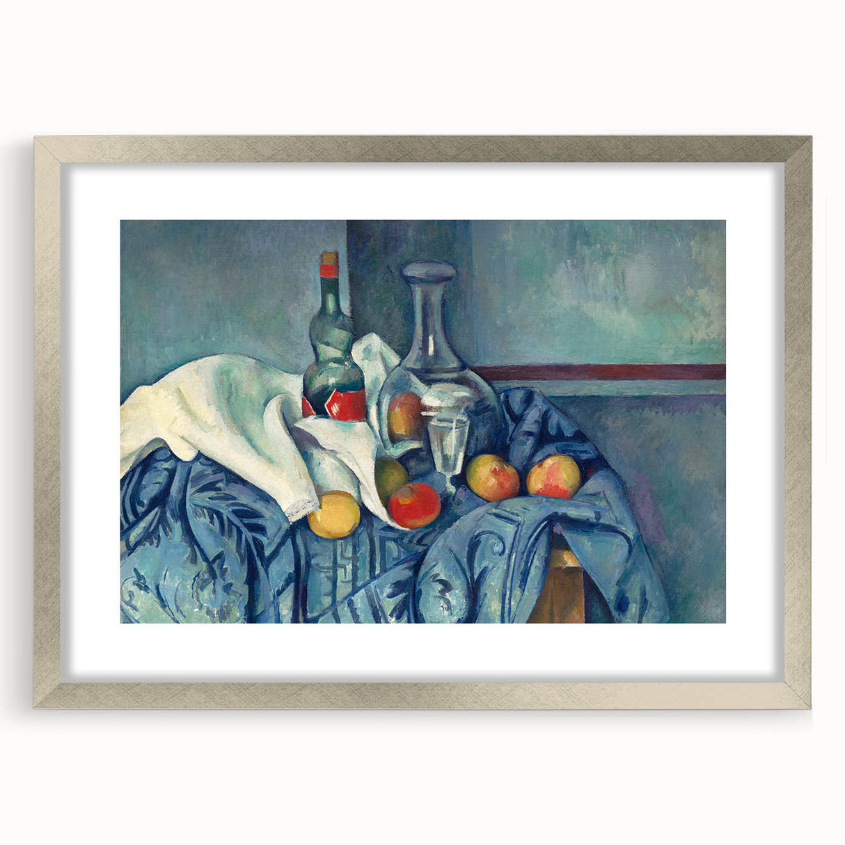 Impressionist Still Life: The Peppermint Bottle by Paul Cézanne