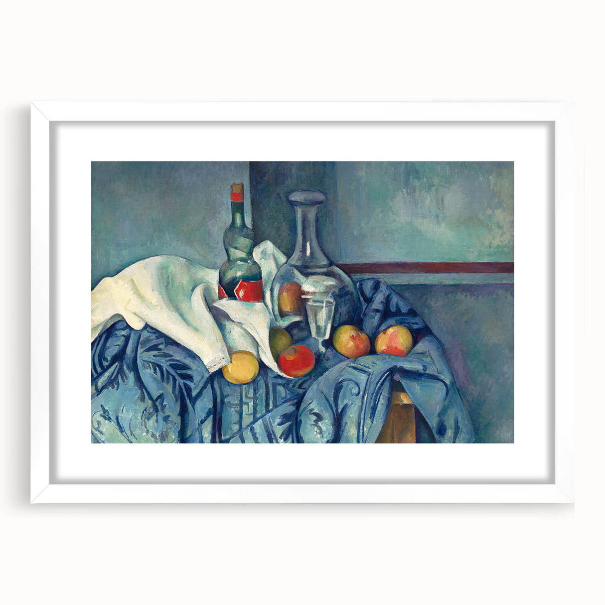 Impressionist Still Life: The Peppermint Bottle by Paul Cézanne