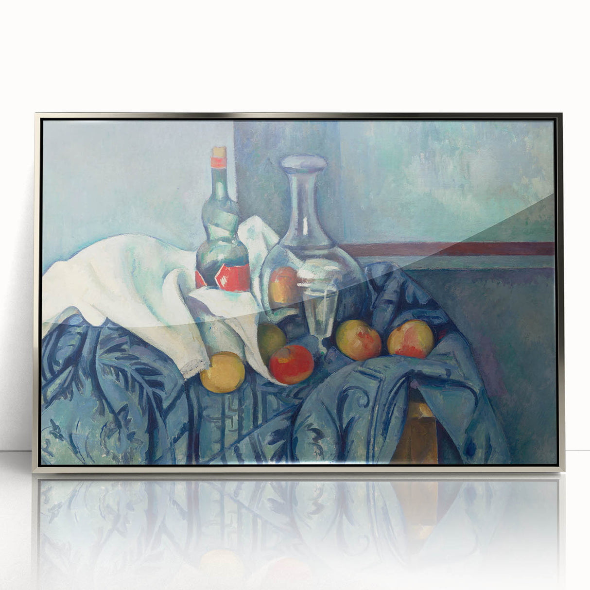 Impressionist Still Life: The Peppermint Bottle by Paul Cézanne