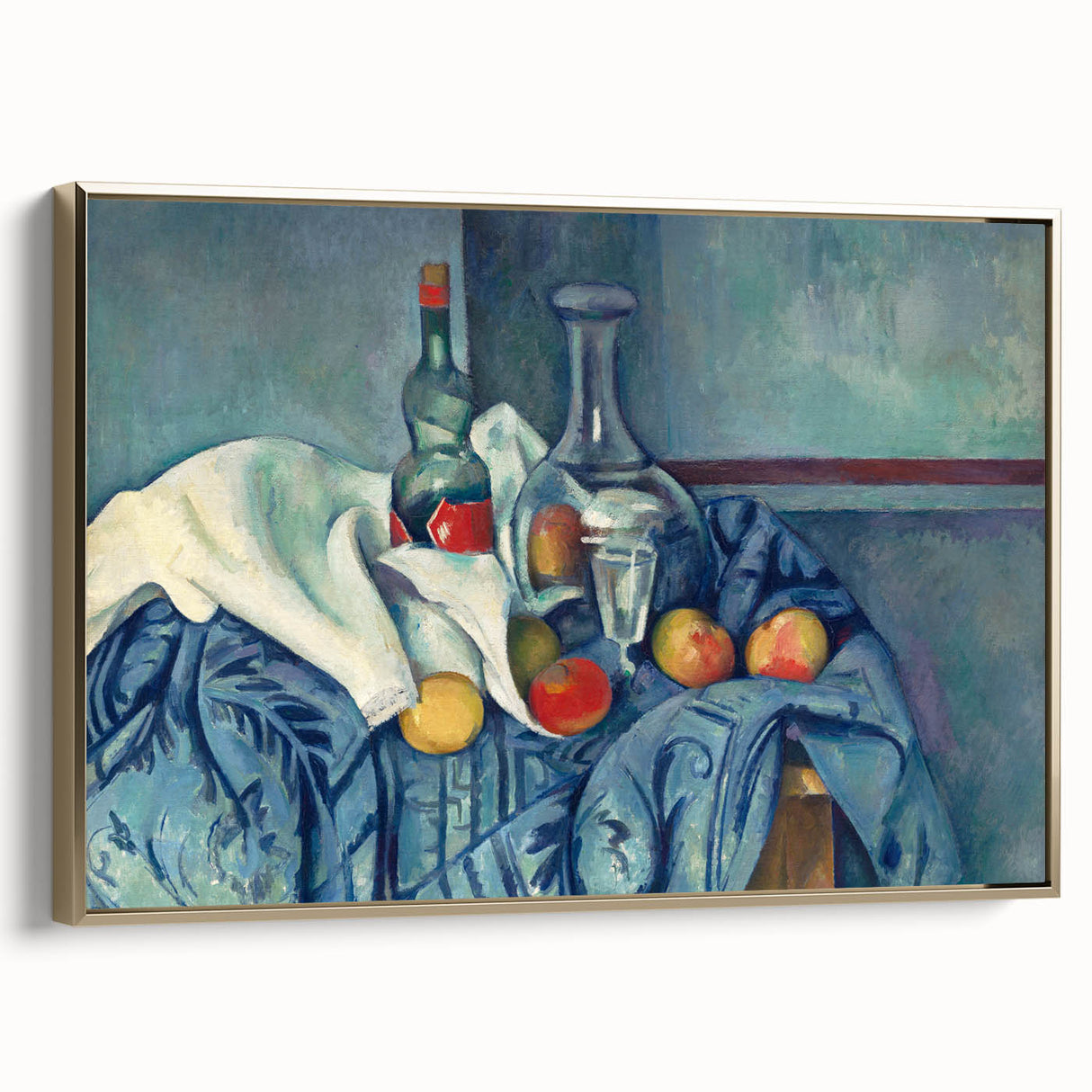 Impressionist Still Life: The Peppermint Bottle by Paul Cézanne