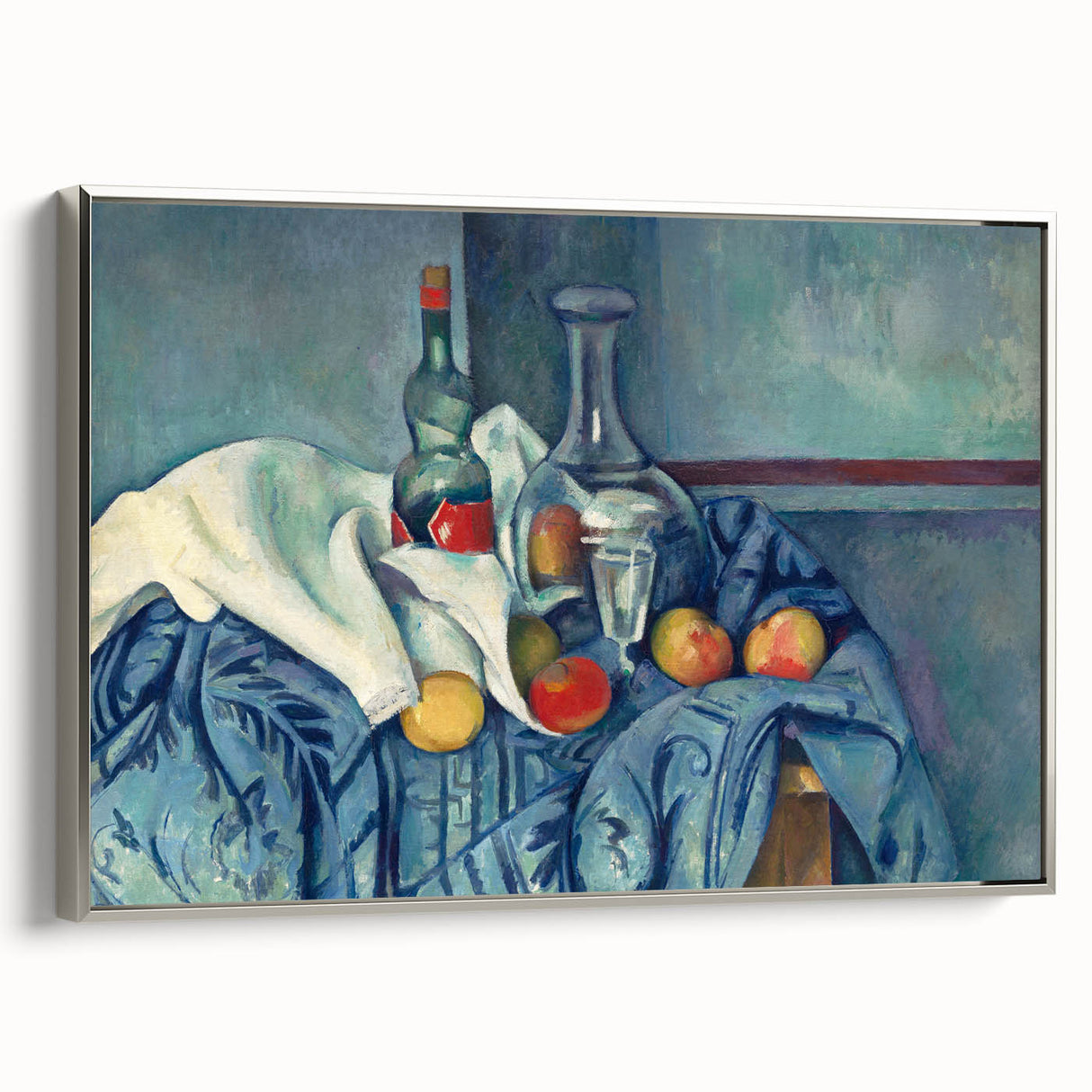 Impressionist Still Life: The Peppermint Bottle by Paul Cézanne