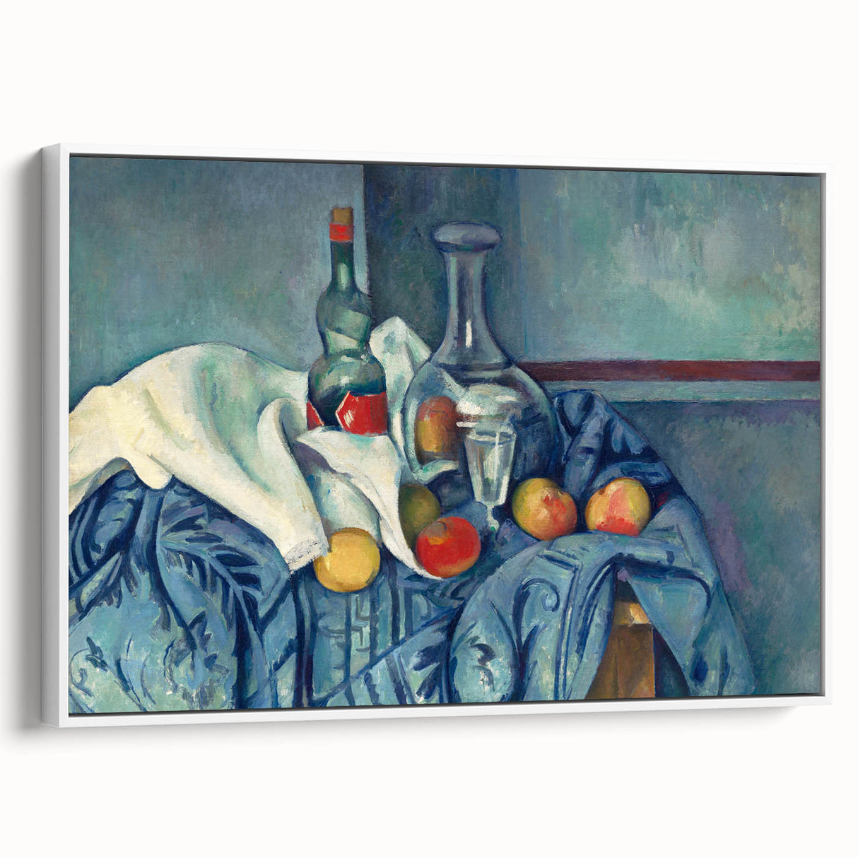 Impressionist Still Life: The Peppermint Bottle by Paul Cézanne