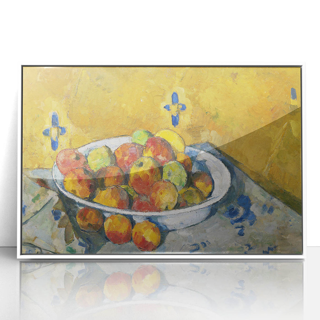 Impressionist Still Life - The Plate of Apples by Paul Cézanne Print