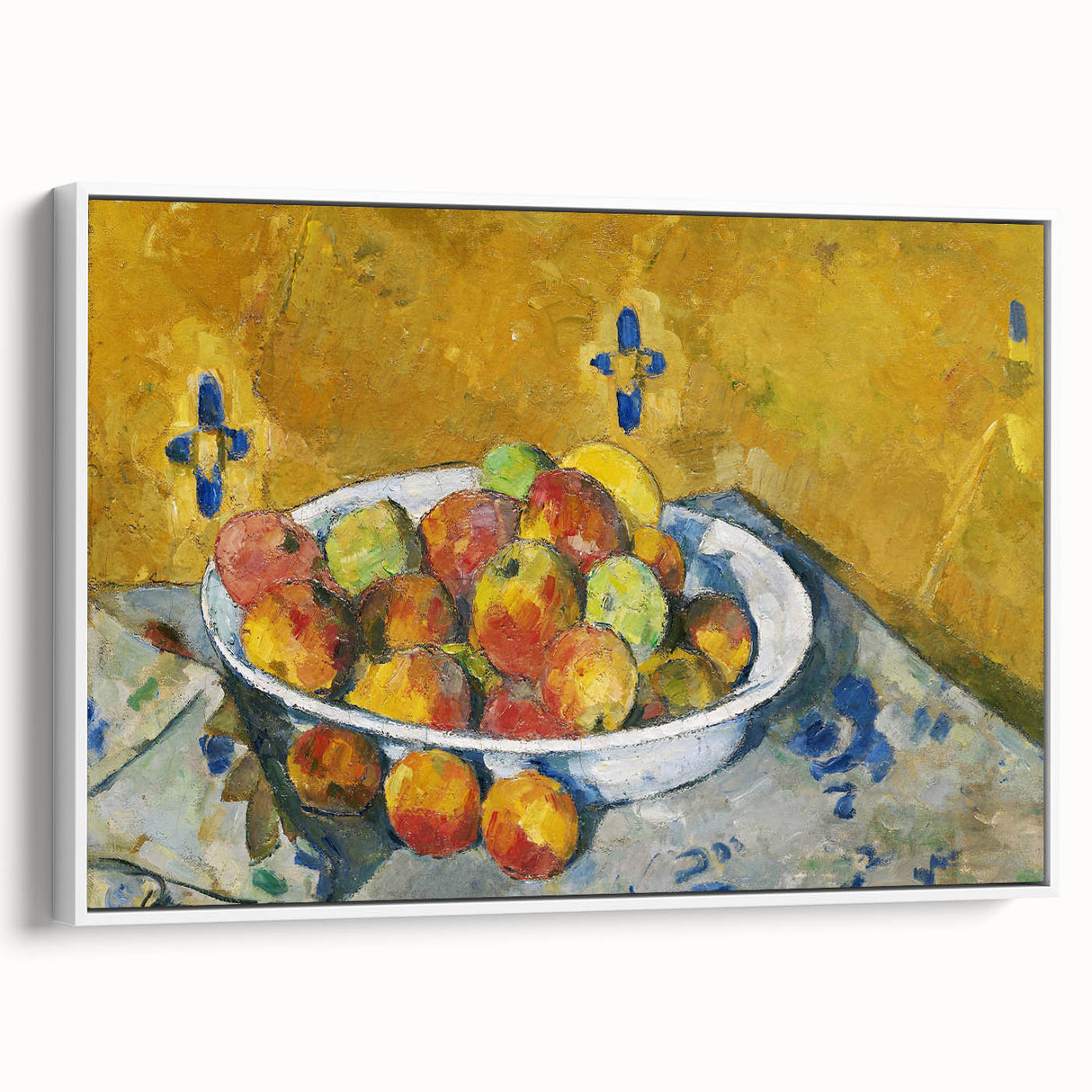 Impressionist Still Life - The Plate of Apples by Paul Cézanne Print