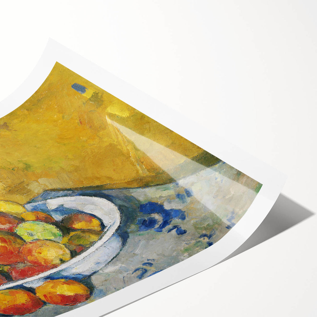 Impressionist Still Life - The Plate of Apples by Paul Cézanne Print