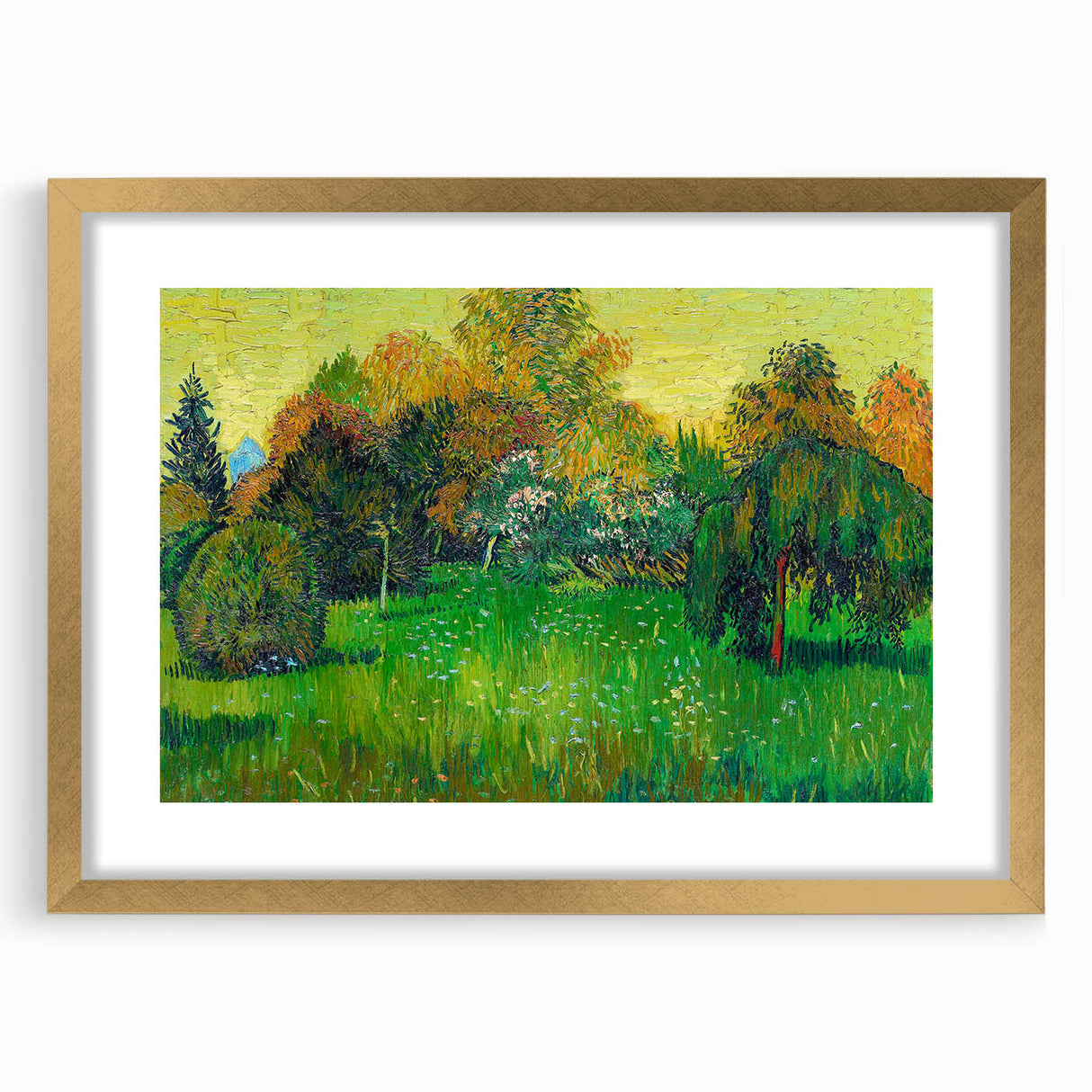 Impressionist Landscape Art - The Poet's Garden by Vincent van Gogh