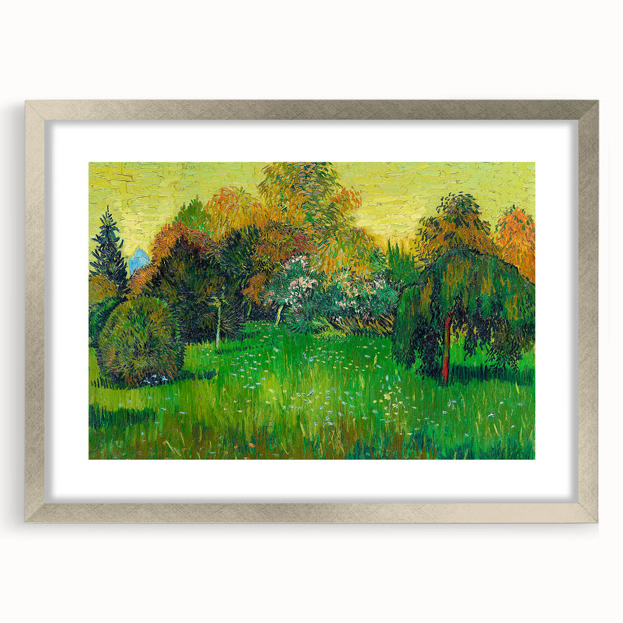 Impressionist Landscape Art - The Poet's Garden by Vincent van Gogh