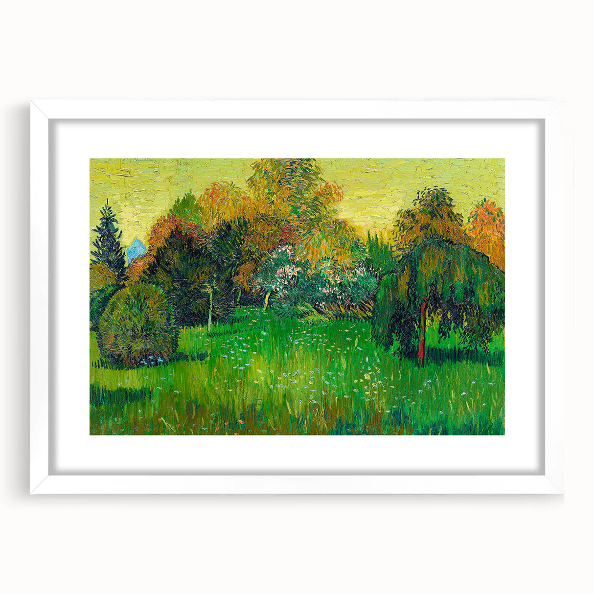 Impressionist Landscape Art - The Poet's Garden by Vincent van Gogh