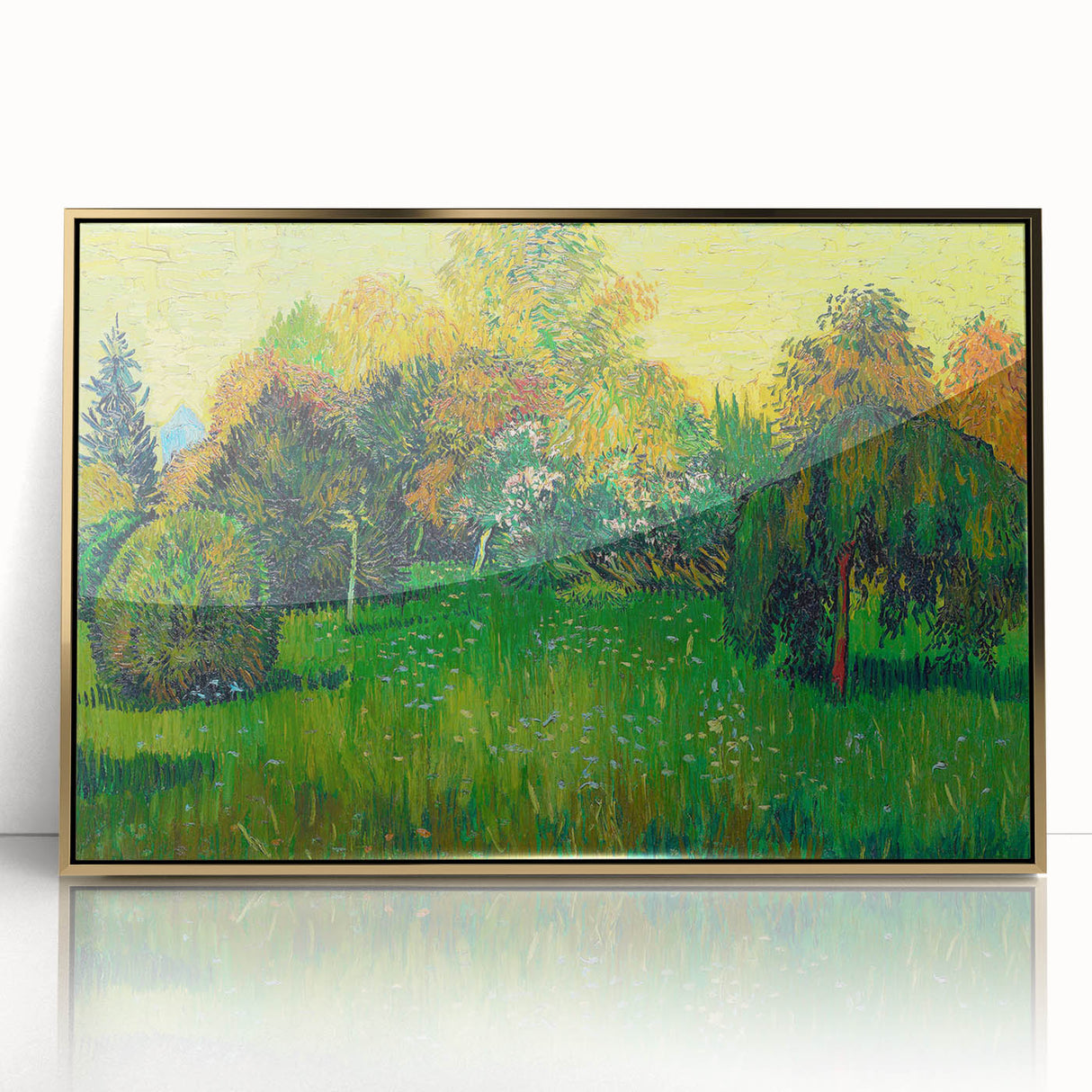 Impressionist Landscape Art - The Poet's Garden by Vincent van Gogh