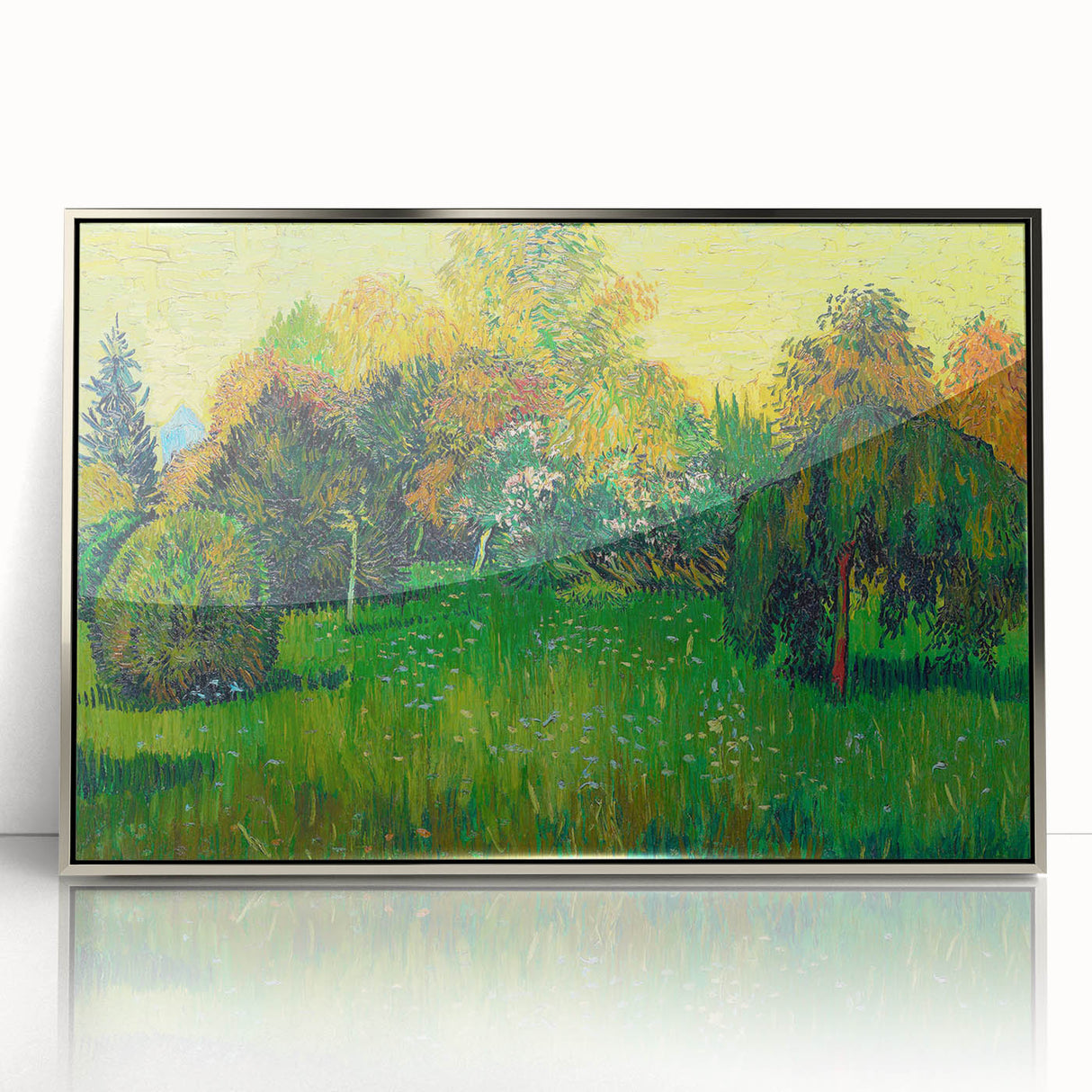 Impressionist Landscape Art - The Poet's Garden by Vincent van Gogh