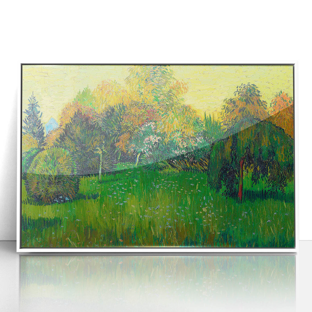 Impressionist Landscape Art - The Poet's Garden by Vincent van Gogh