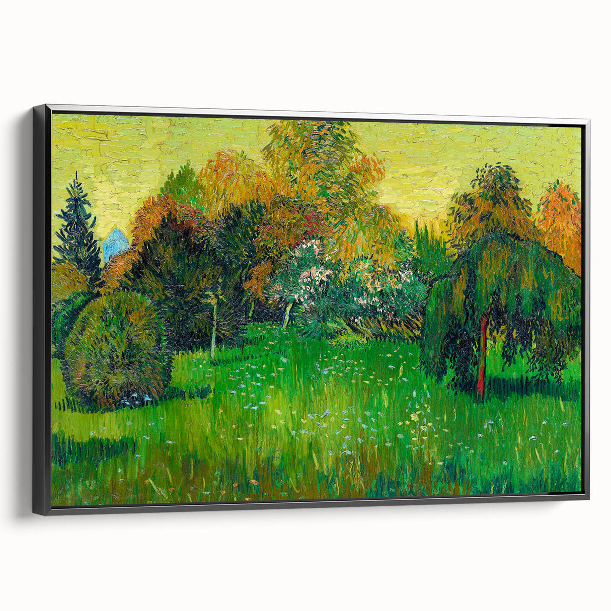 Impressionist Landscape Art - The Poet's Garden by Vincent van Gogh