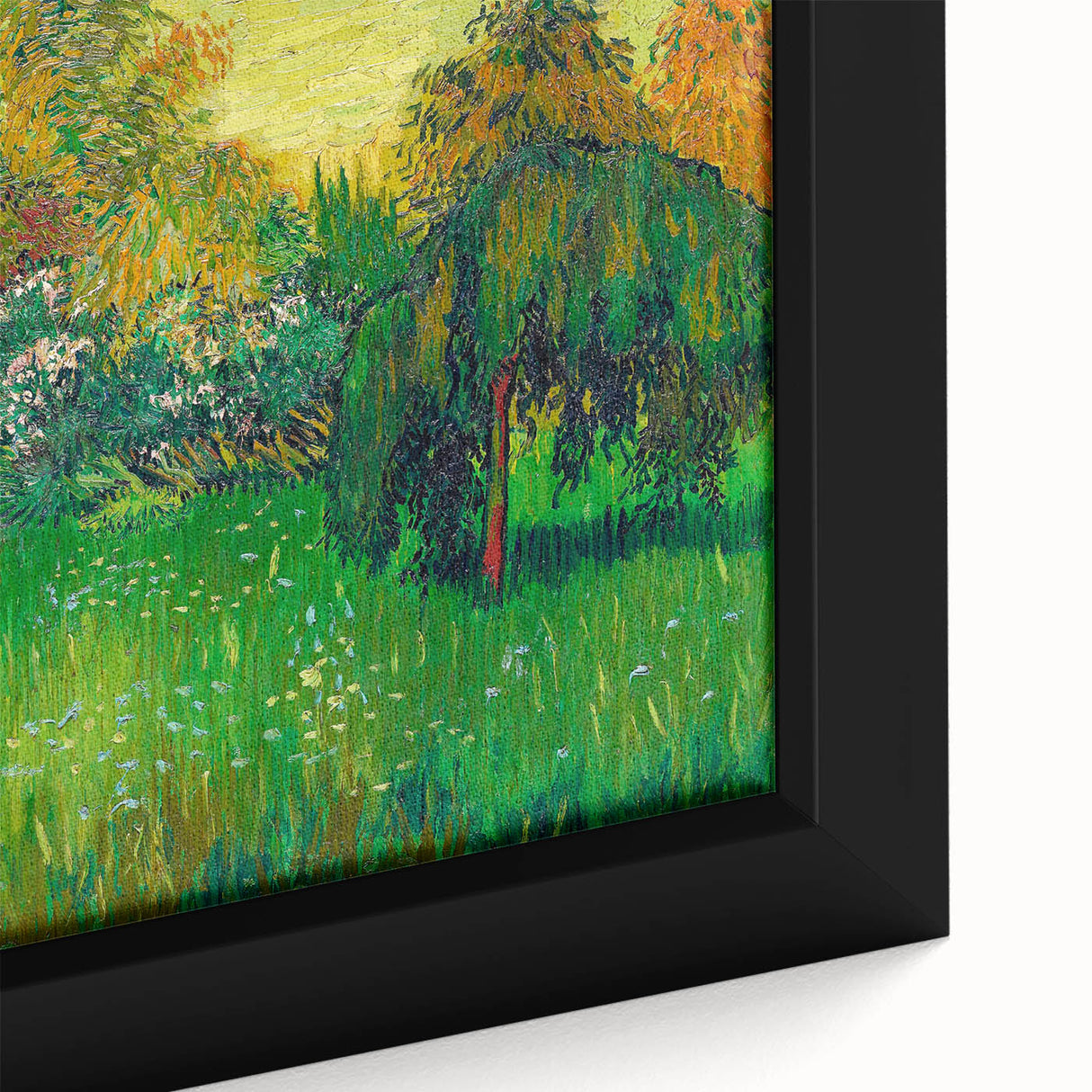 Impressionist Landscape Art - The Poet's Garden by Vincent van Gogh