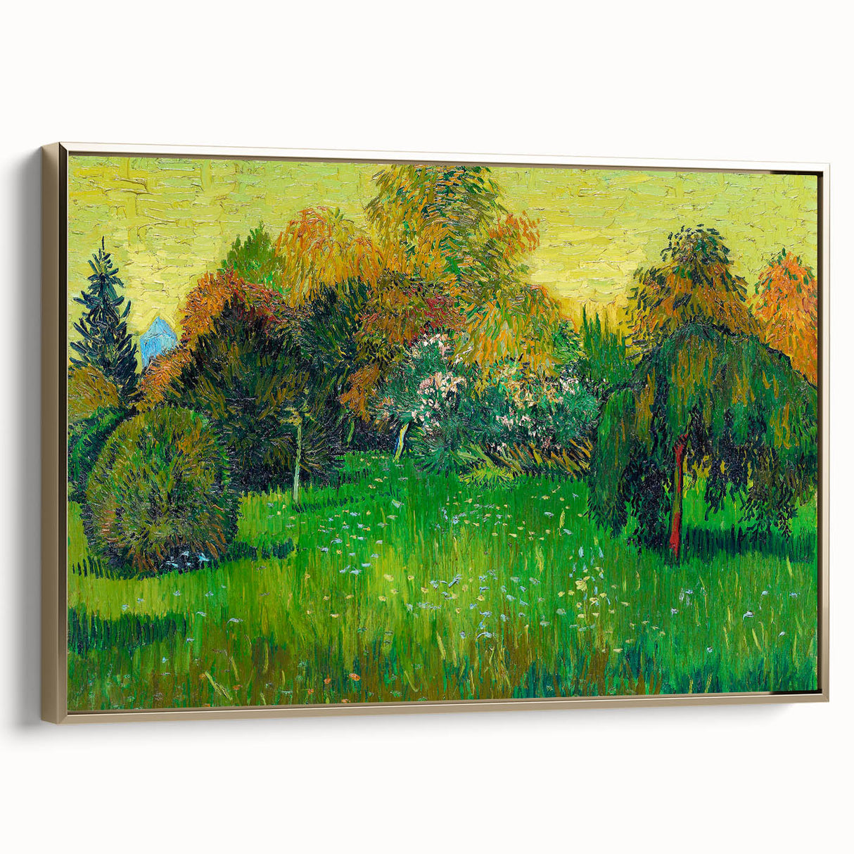 Impressionist Landscape Art - The Poet's Garden by Vincent van Gogh