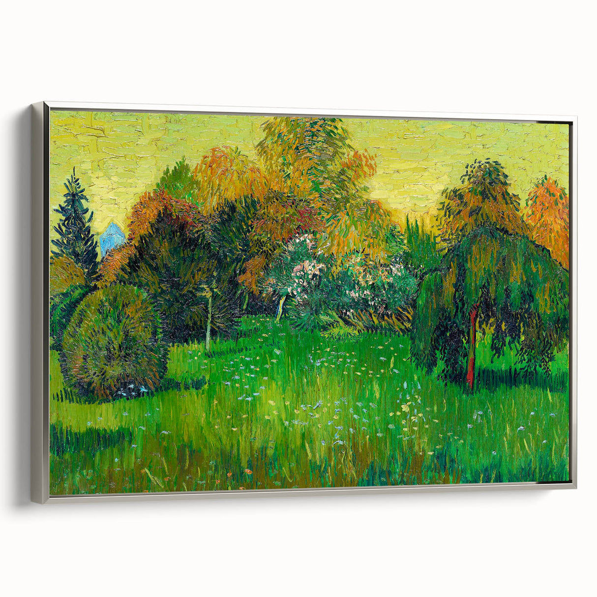 Impressionist Landscape Art - The Poet's Garden by Vincent van Gogh
