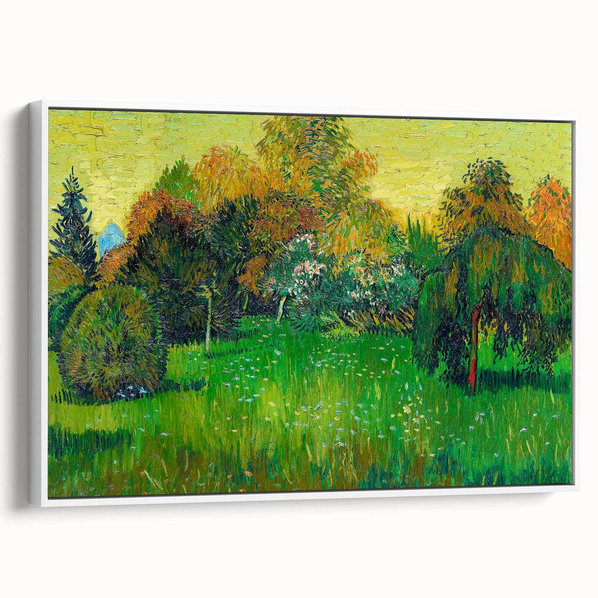 Impressionist Landscape Art - The Poet's Garden by Vincent van Gogh