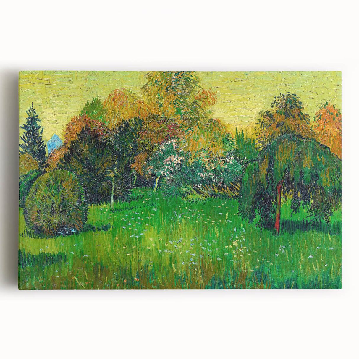 Impressionist Landscape Art - The Poet's Garden by Vincent van Gogh