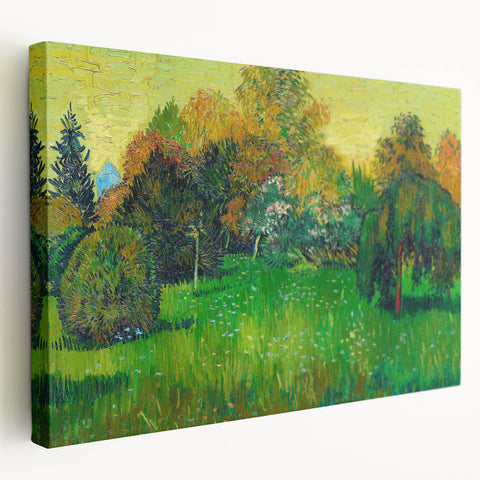 Impressionist Landscape Art - The Poet's Garden by Vincent van Gogh