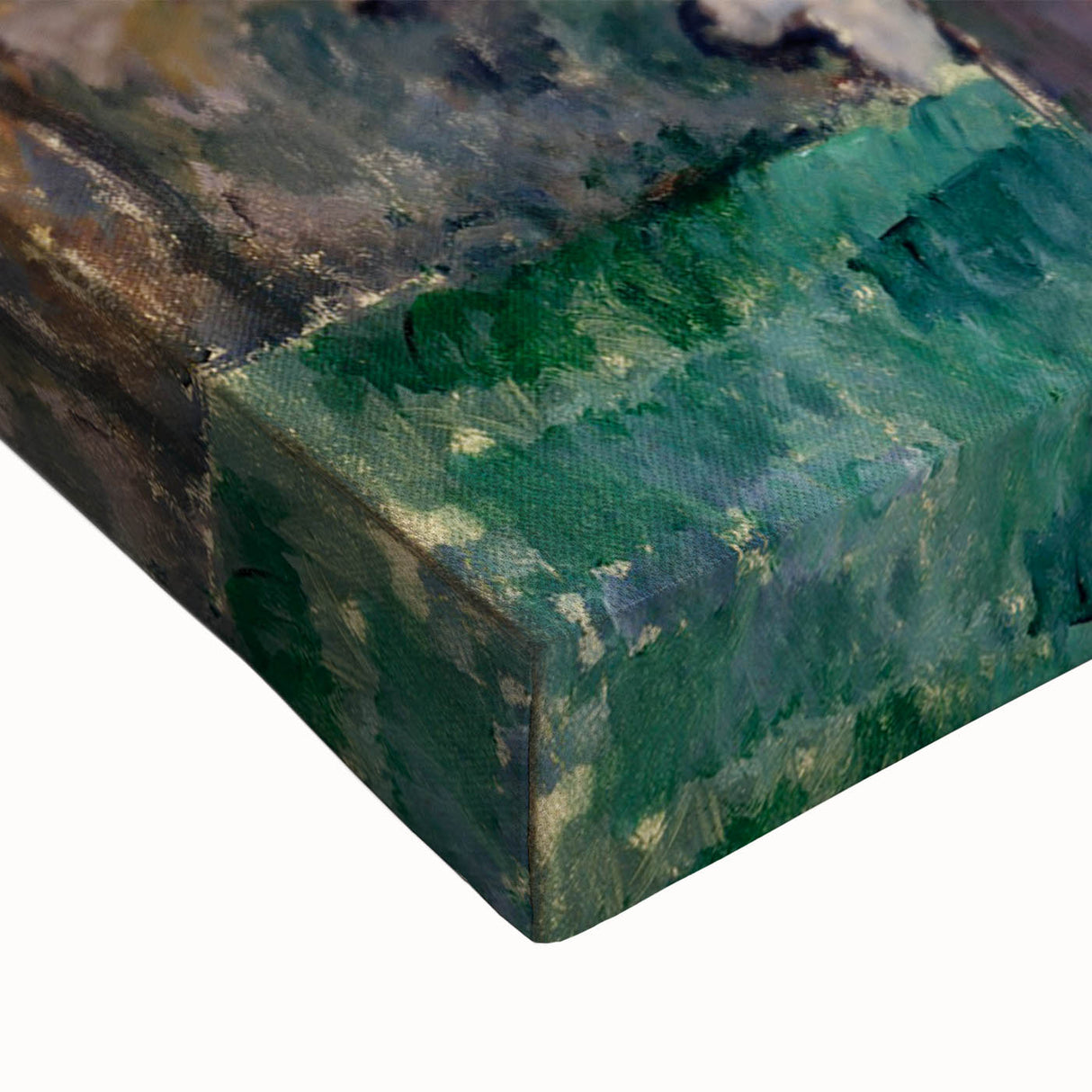 Impressionist Landscape Art - The Pool at Jas de Bouffan by Cézanne