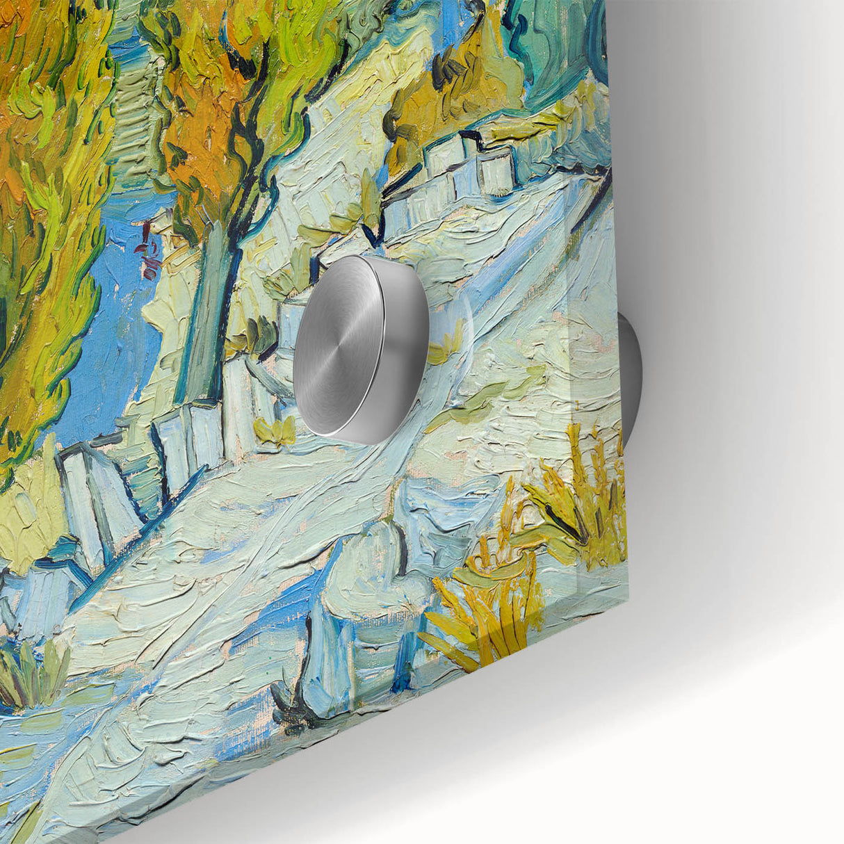 Impressionist Landscape - The Poplars at Saint-Rémy by Vincent van Gogh