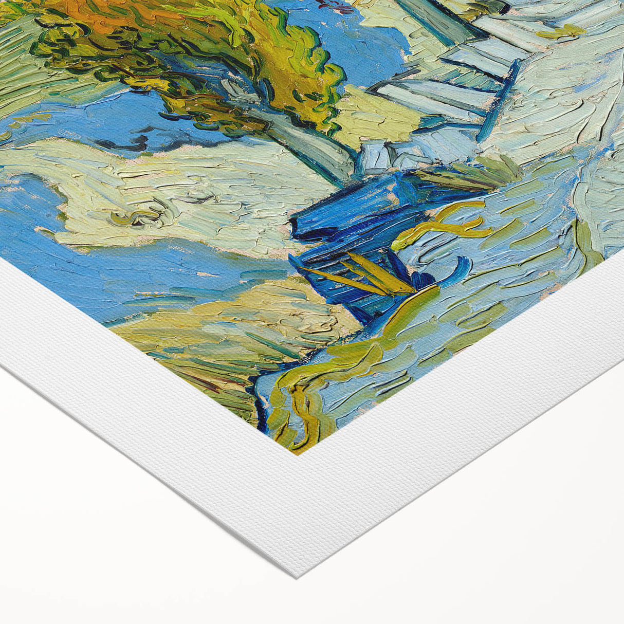 Impressionist Landscape - The Poplars at Saint-Rémy by Vincent van Gogh