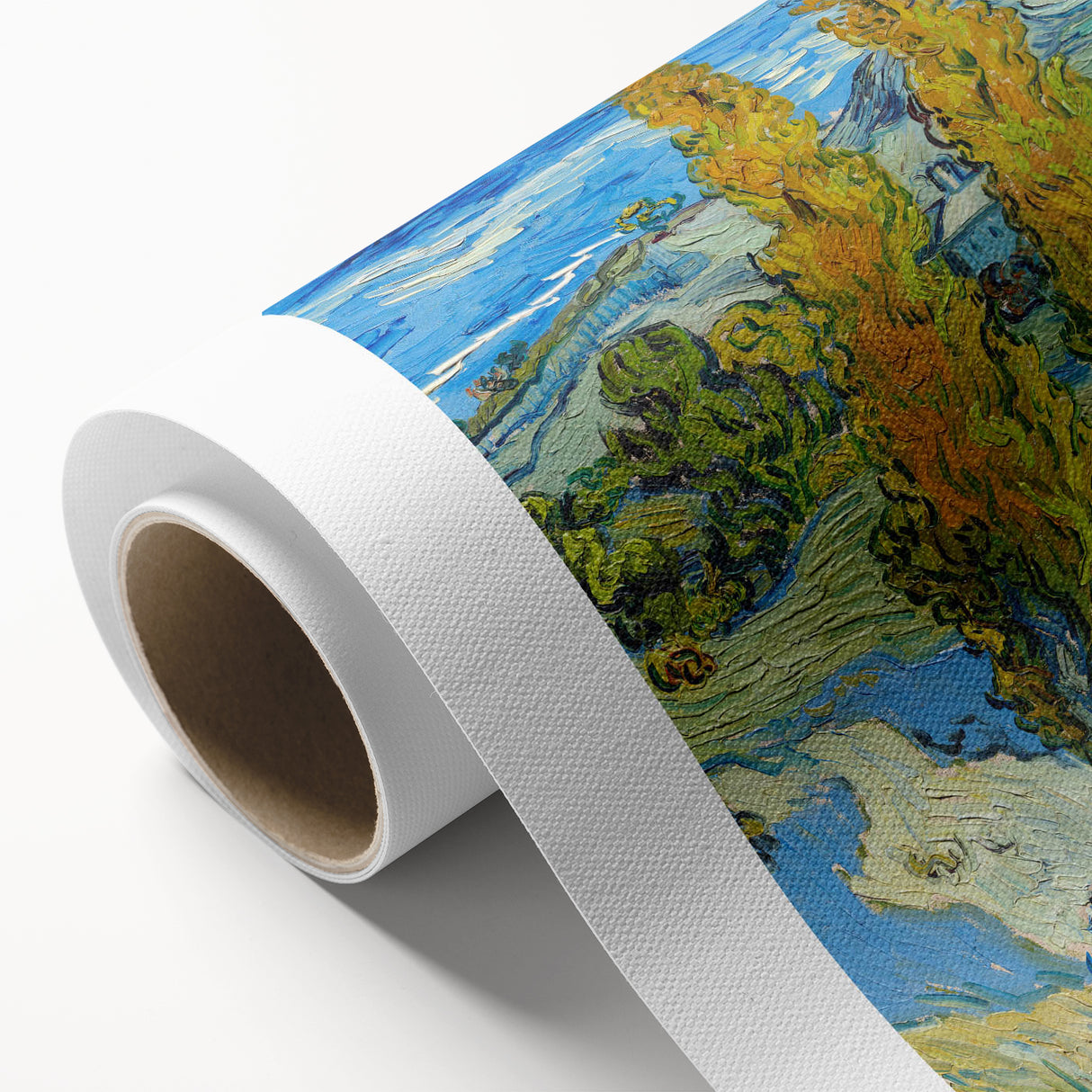 Impressionist Landscape - The Poplars at Saint-Rémy by Vincent van Gogh